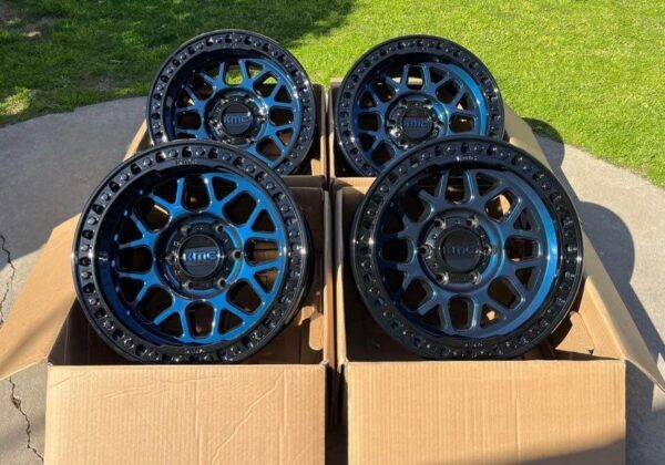 KMC GRS OFF ROAD MIDNIGHT BLUE WHEELS